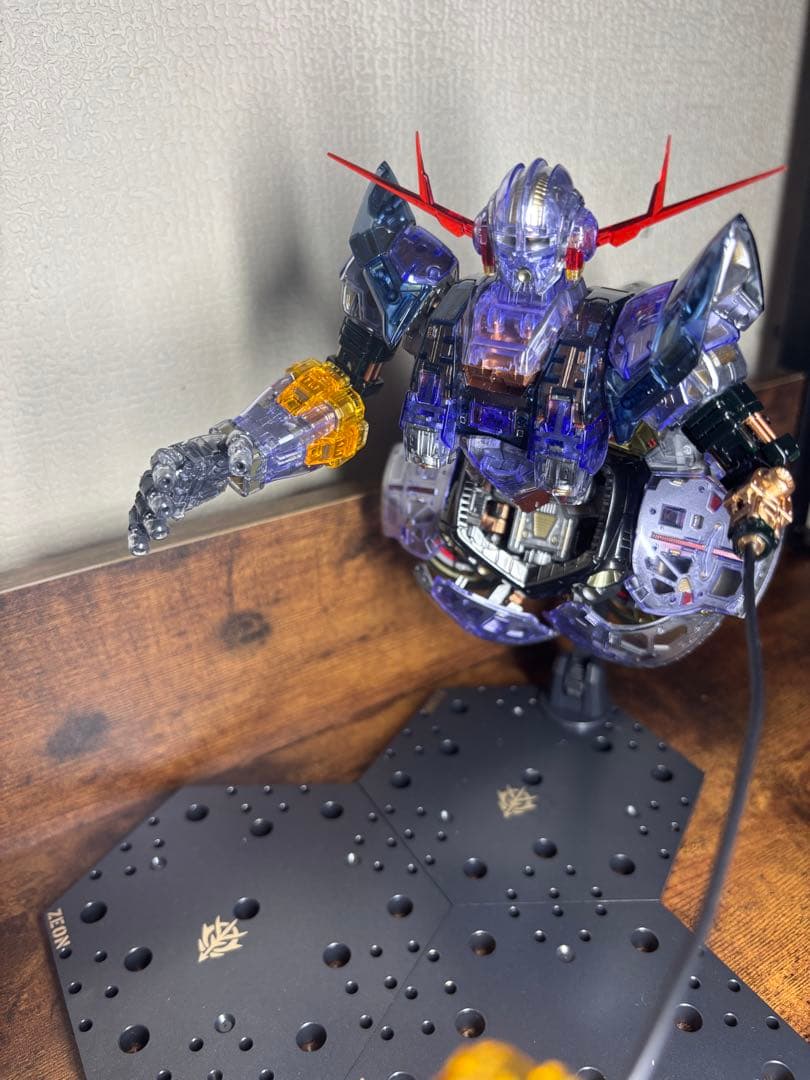 RGジオング　クリア完成品