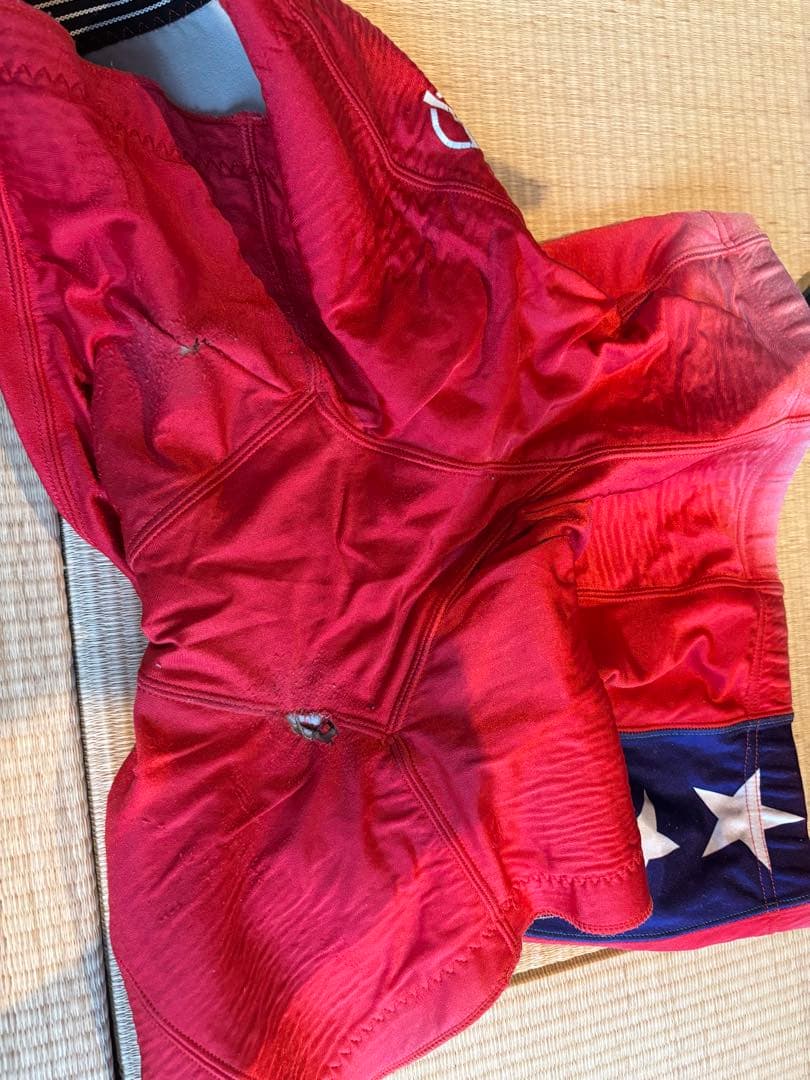 競輪、レーサーパンツセット(中古、破れあり)