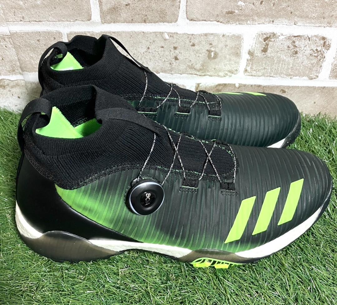 24時間以内/早い者勝ち アディダスゴルフ シューズ 27.5cm EE9105