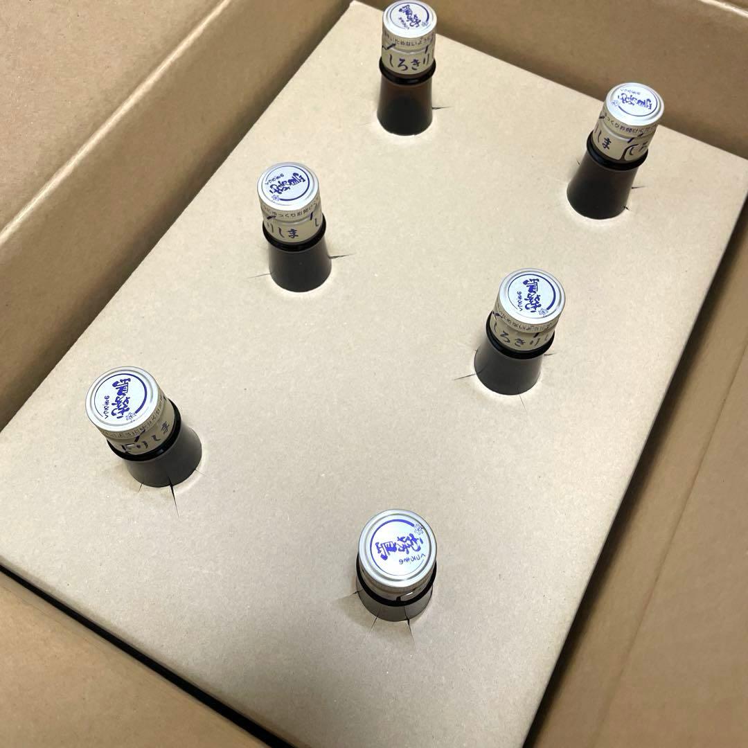 希少　白霧島　1800ml 瓶　霧島酒造 焼酎 25% 6本セット　新品　未開封