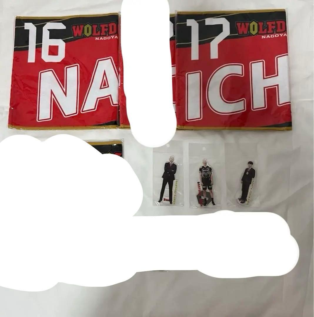 市川健太 中野倭 クレク ウルドくん ウルフドックス名古屋 アクスタ タオル