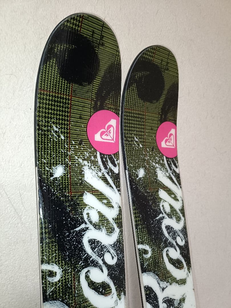 ROXY ロキシー ショートカービングスキー(140cm)＋ロキシービンディング