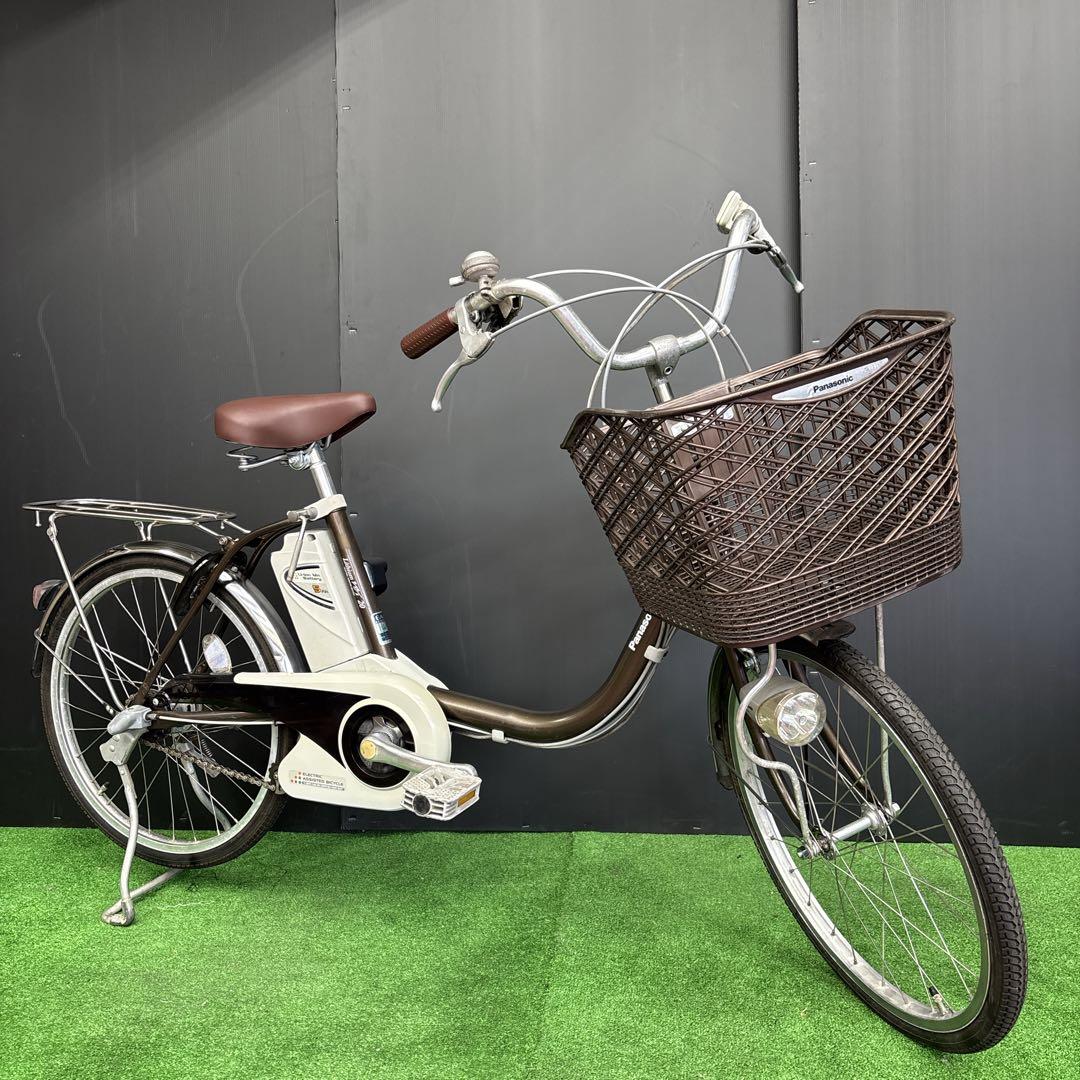 電動自転車 Panasonic Lithium vivi ブラウン　56★