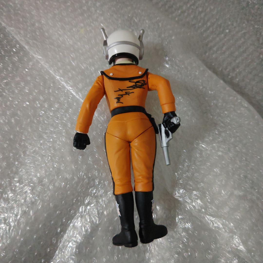 ウルトラマン　楳図かずお　フジアキコ　ソフビ　サイン