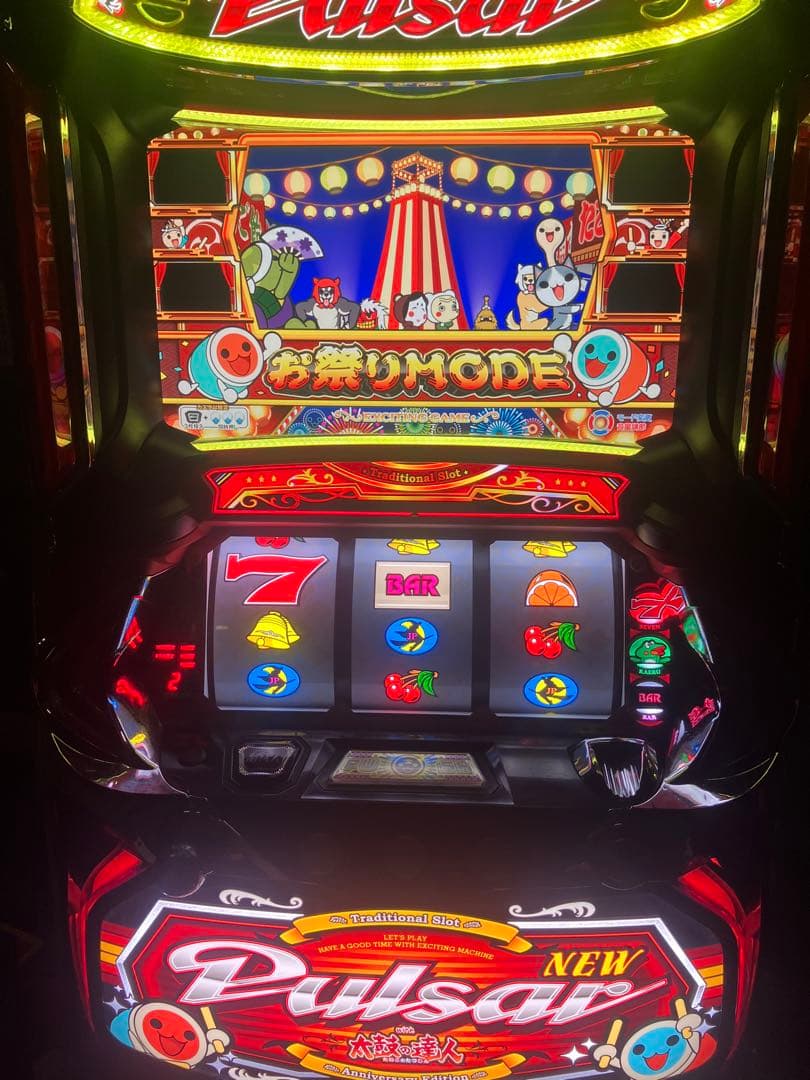 パチスロ実機　ニューパルサーSP4 太鼓の達人