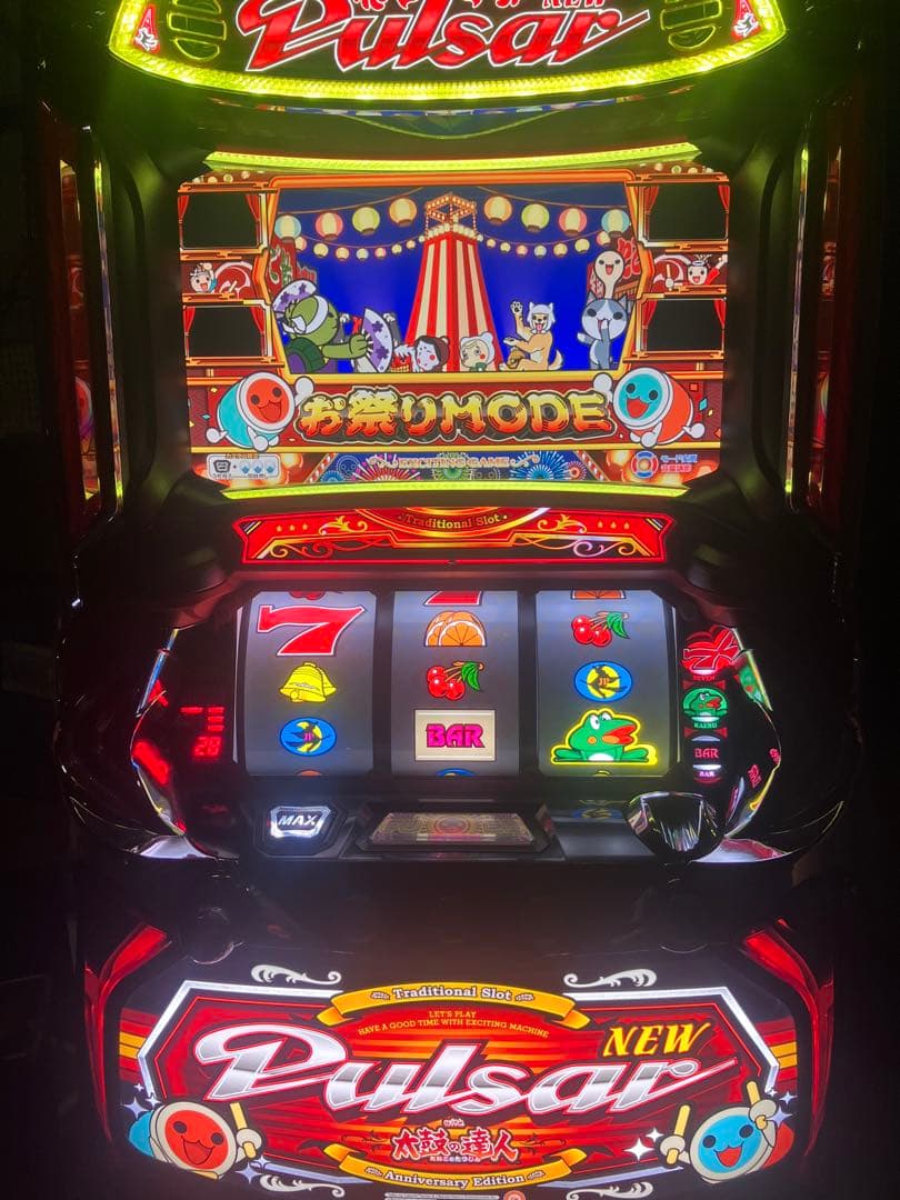 パチスロ実機　ニューパルサーSP4 太鼓の達人