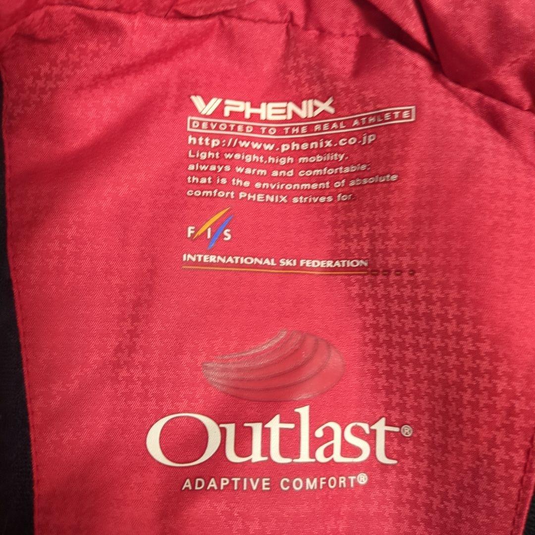 Phenix　スキーウェア　上下セット FIS公認　ワッペン　企業　総柄　Ｌ