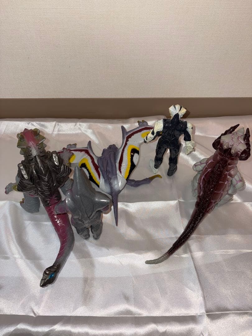 ウルトラマンティガ 怪獣ソフビセット 一部タグあり