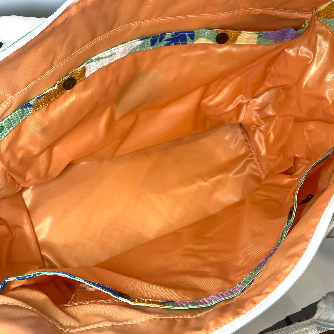 【未使用】PEARLY GATES ボタニカル柄 ロッカーBAG