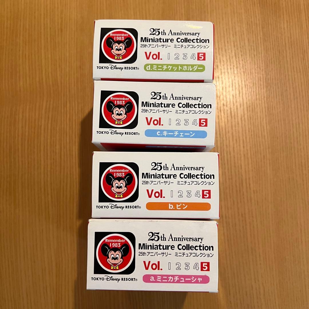 東京ディズニーランド 25周年ミニチュアコレクションVol.5
