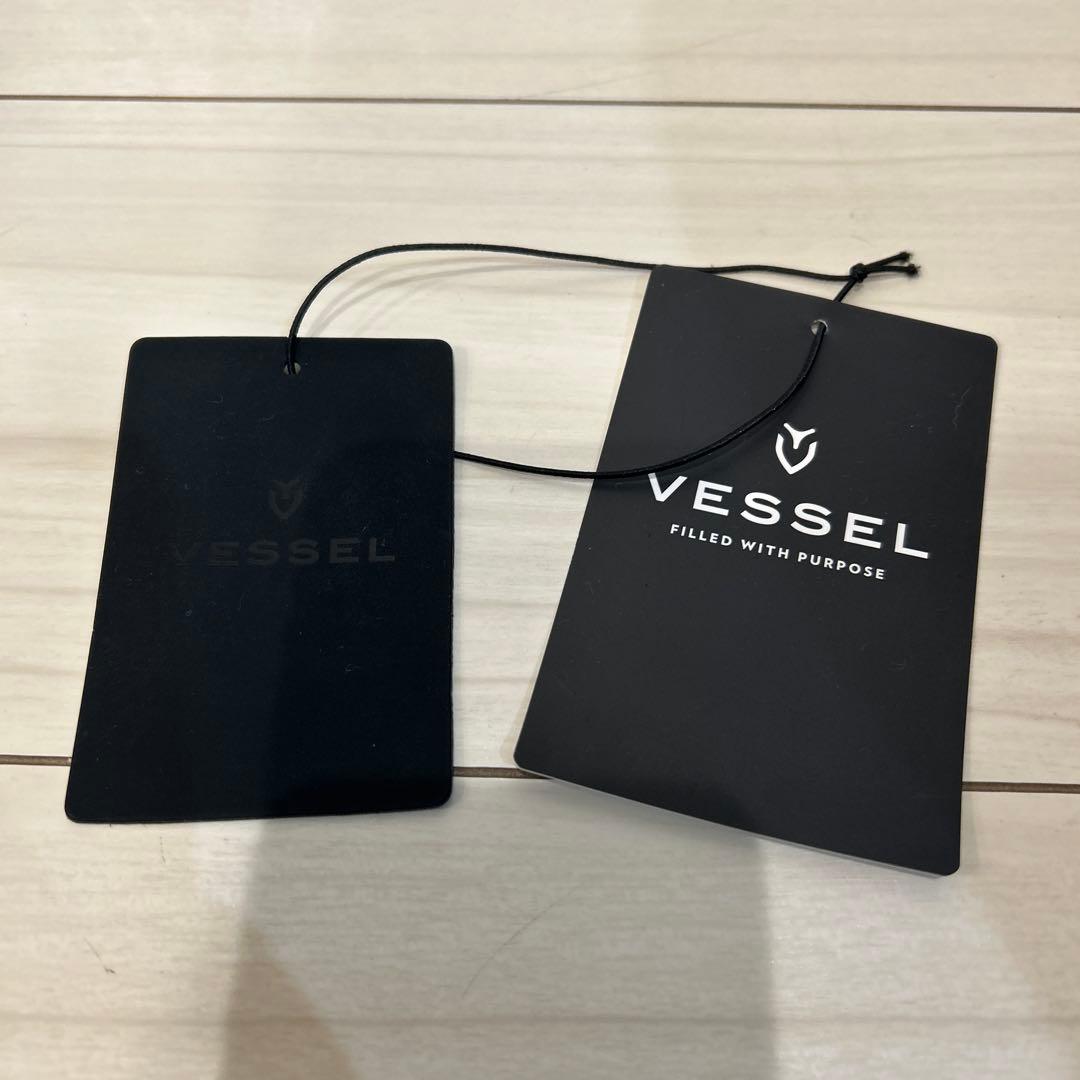 Vessel キャディバッグ 白黒 多機能ポケット付き