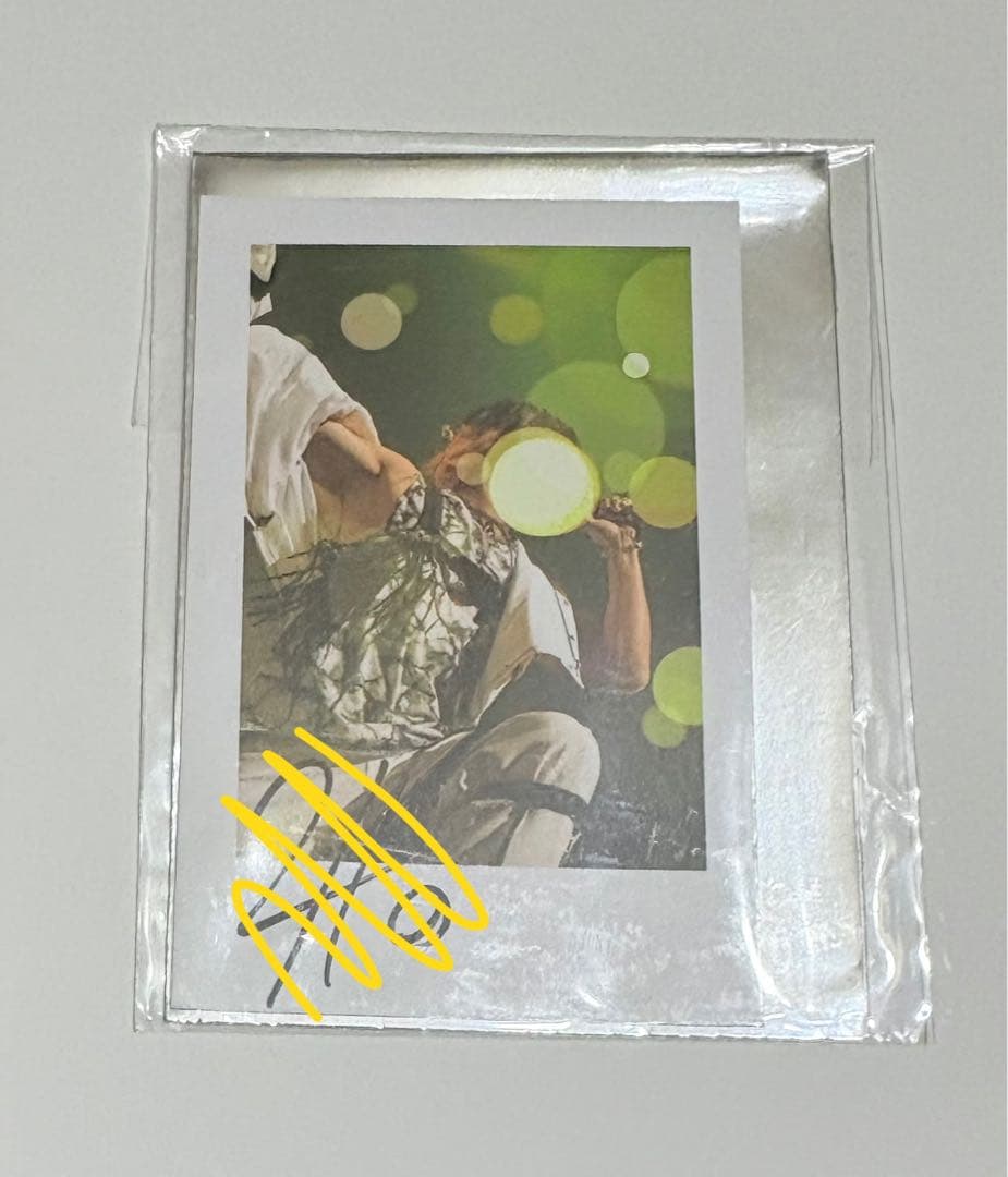 実写チェキ 悠佑 サイン入り