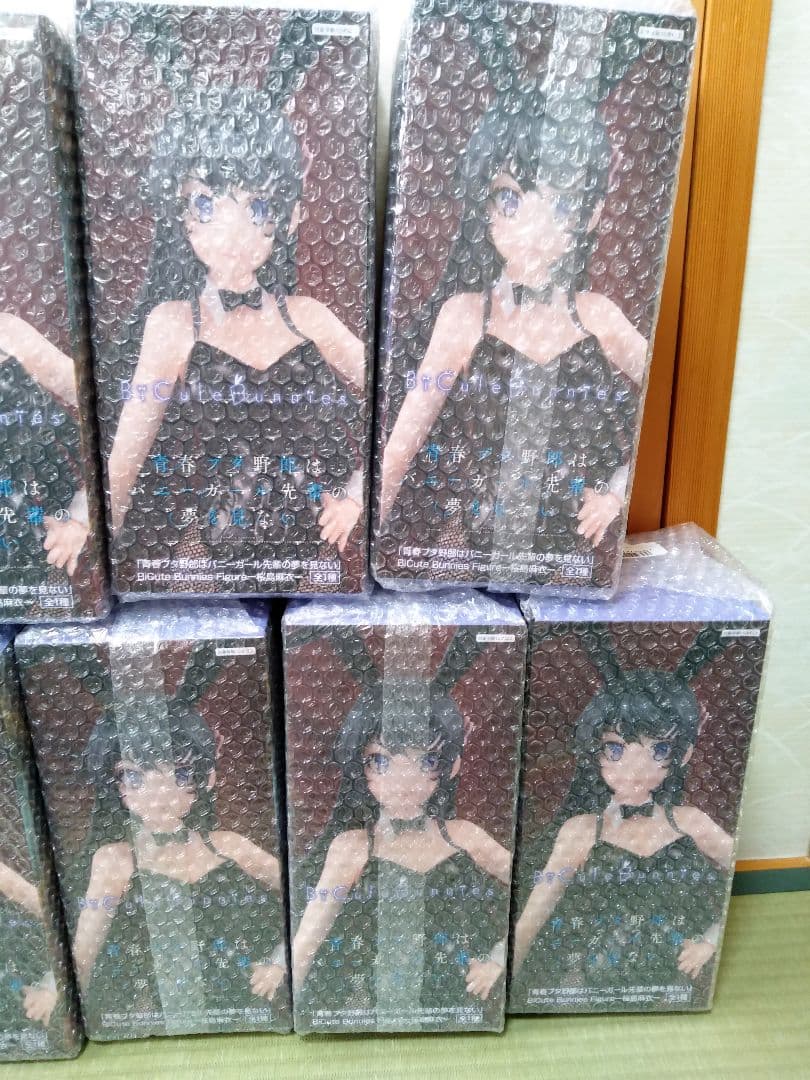 青春ブタ野郎　BiCute Bunnies Figure　桜島麻衣　１１点セット