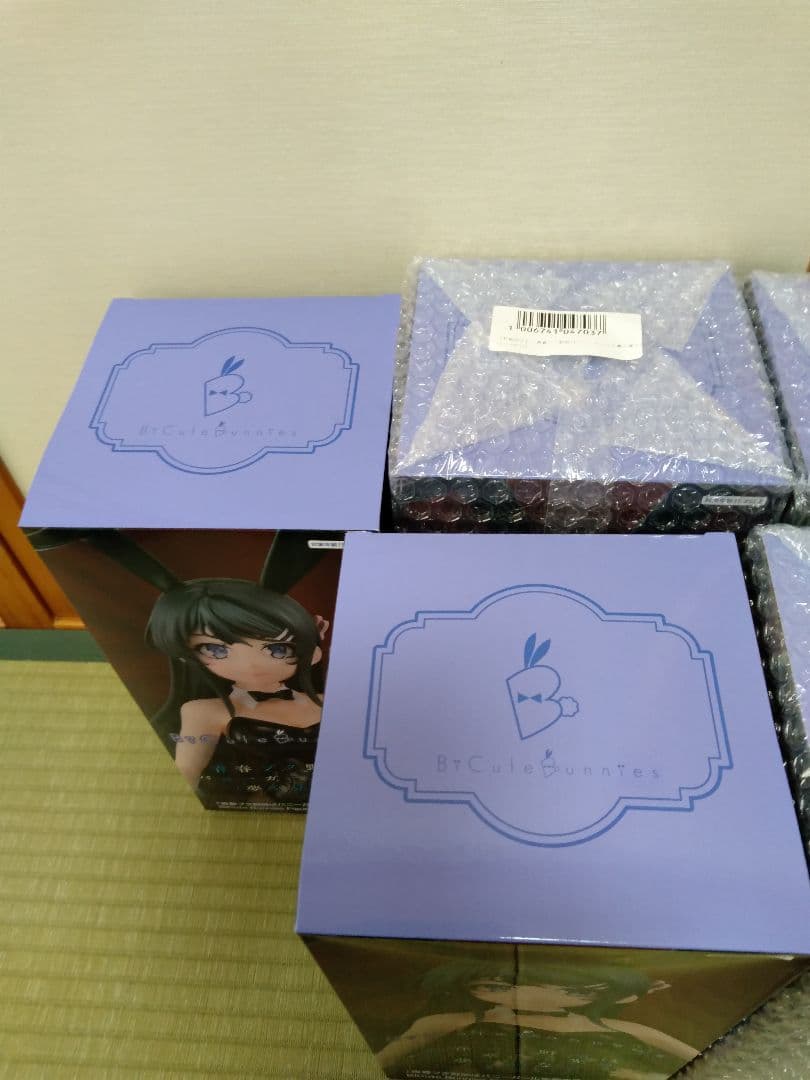 青春ブタ野郎　BiCute Bunnies Figure　桜島麻衣　１１点セット