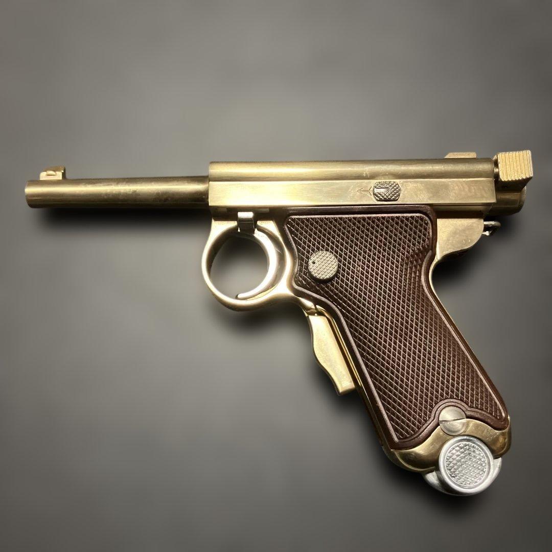 M260113★美中古モデルガン マルシン 南部式小型自動拳銃 御賜 ベビー南部