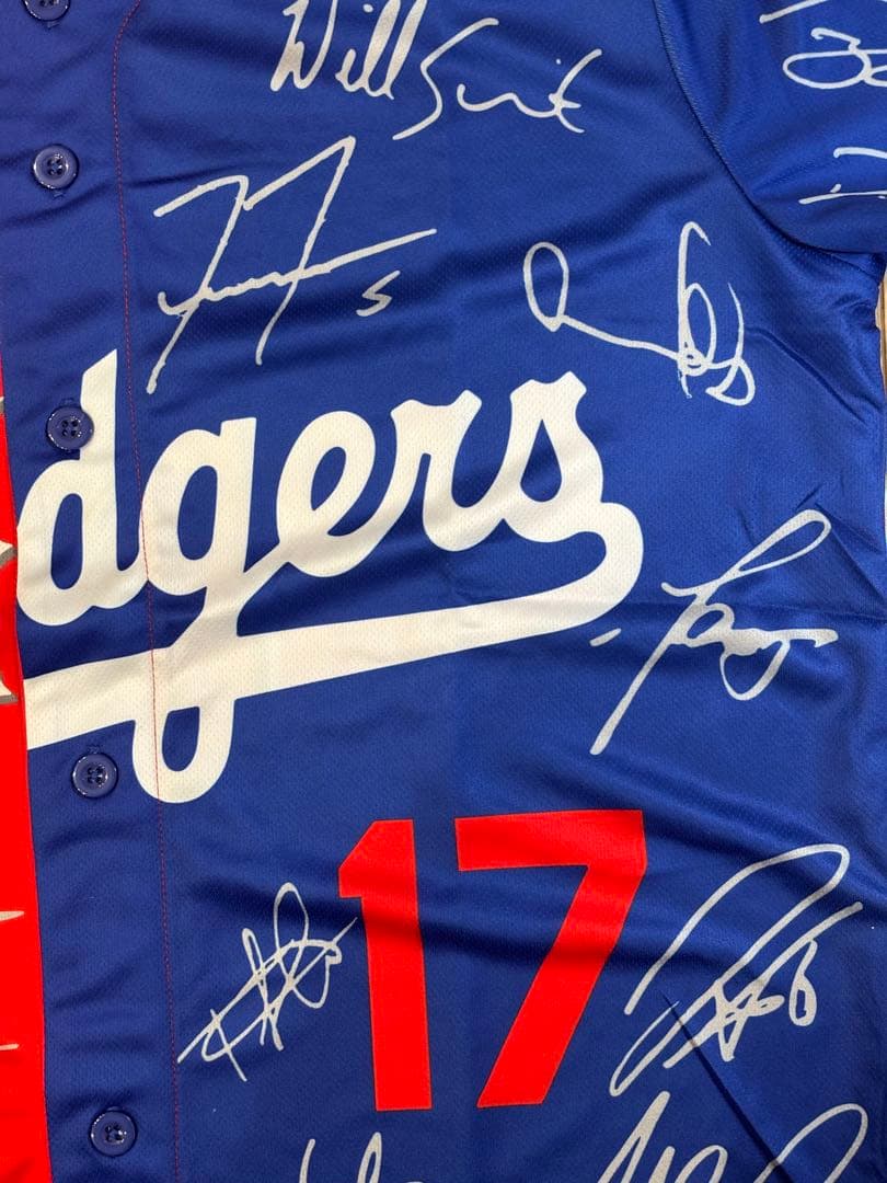 ⭐️2025最新非売品⭐️大谷翔平 ドジャース＆エンゼルスサインミックスユニフォーム