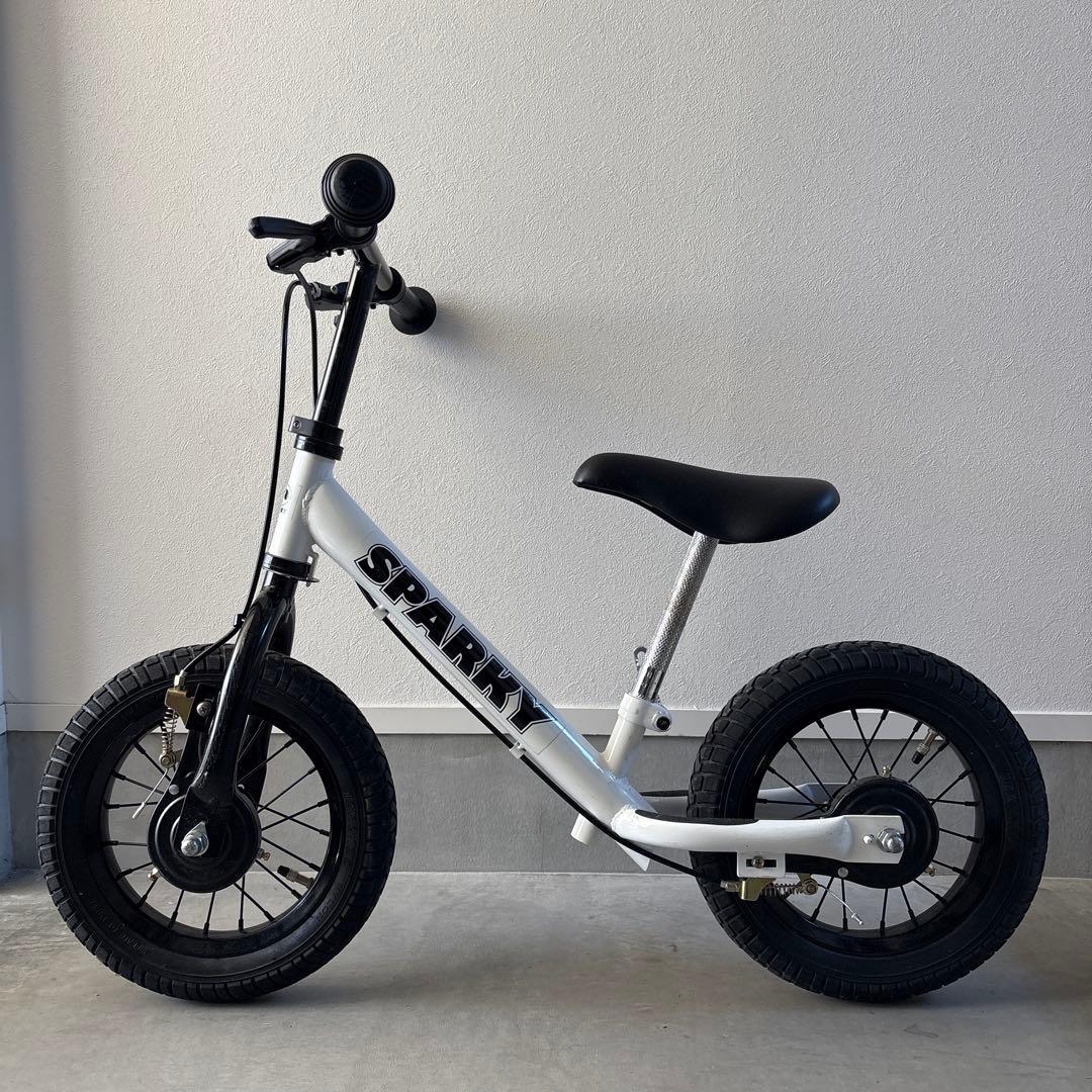 美品 SPARKY スパーキー 自転車 子供 ホワイト