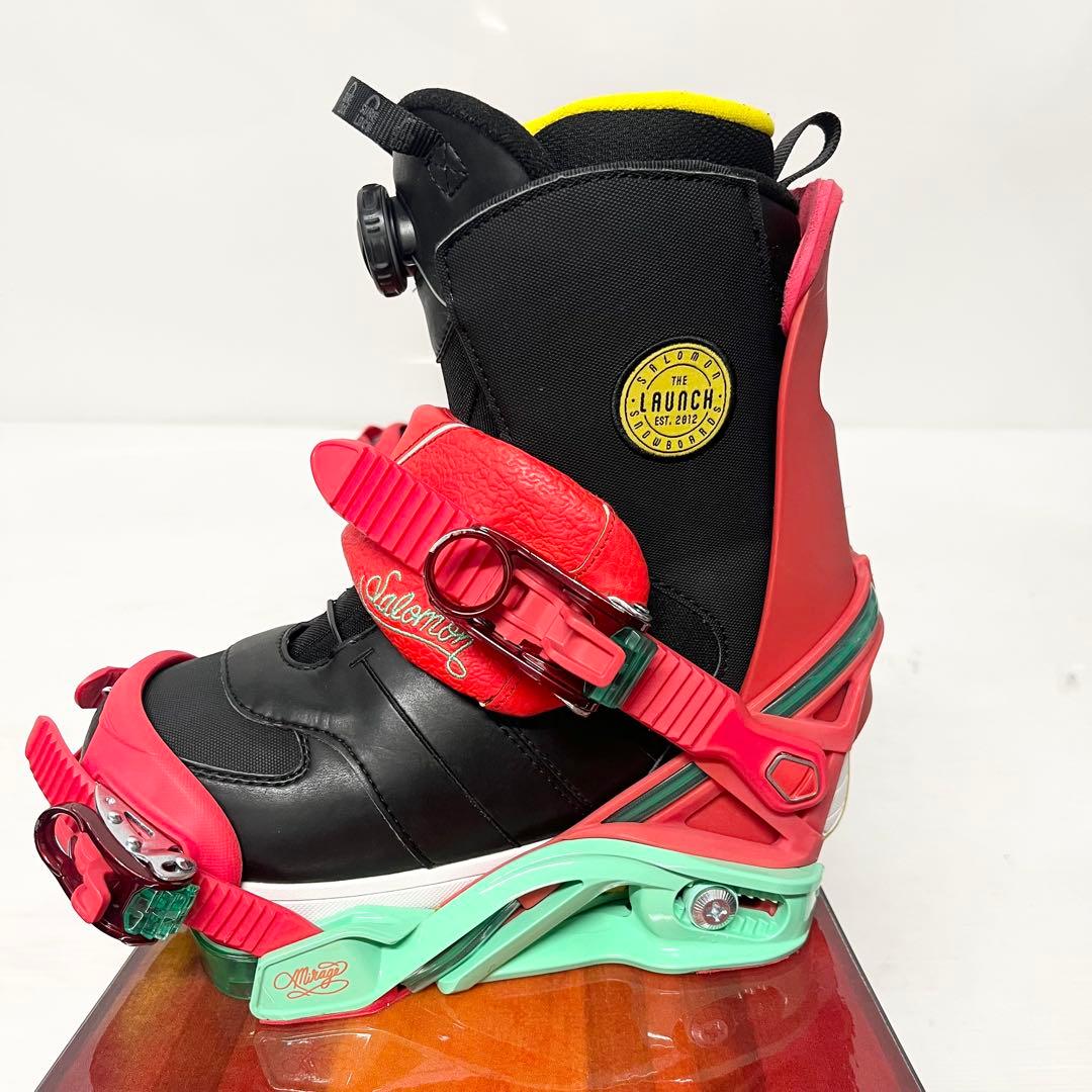 SALOMON RIDE レディース スノボセット　サロモン　スノーボード　美品