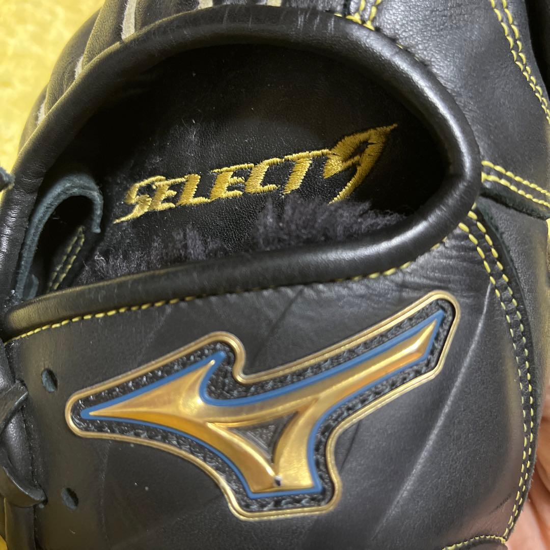 Mizuno SELECT 軟式野球用グローブ 黒