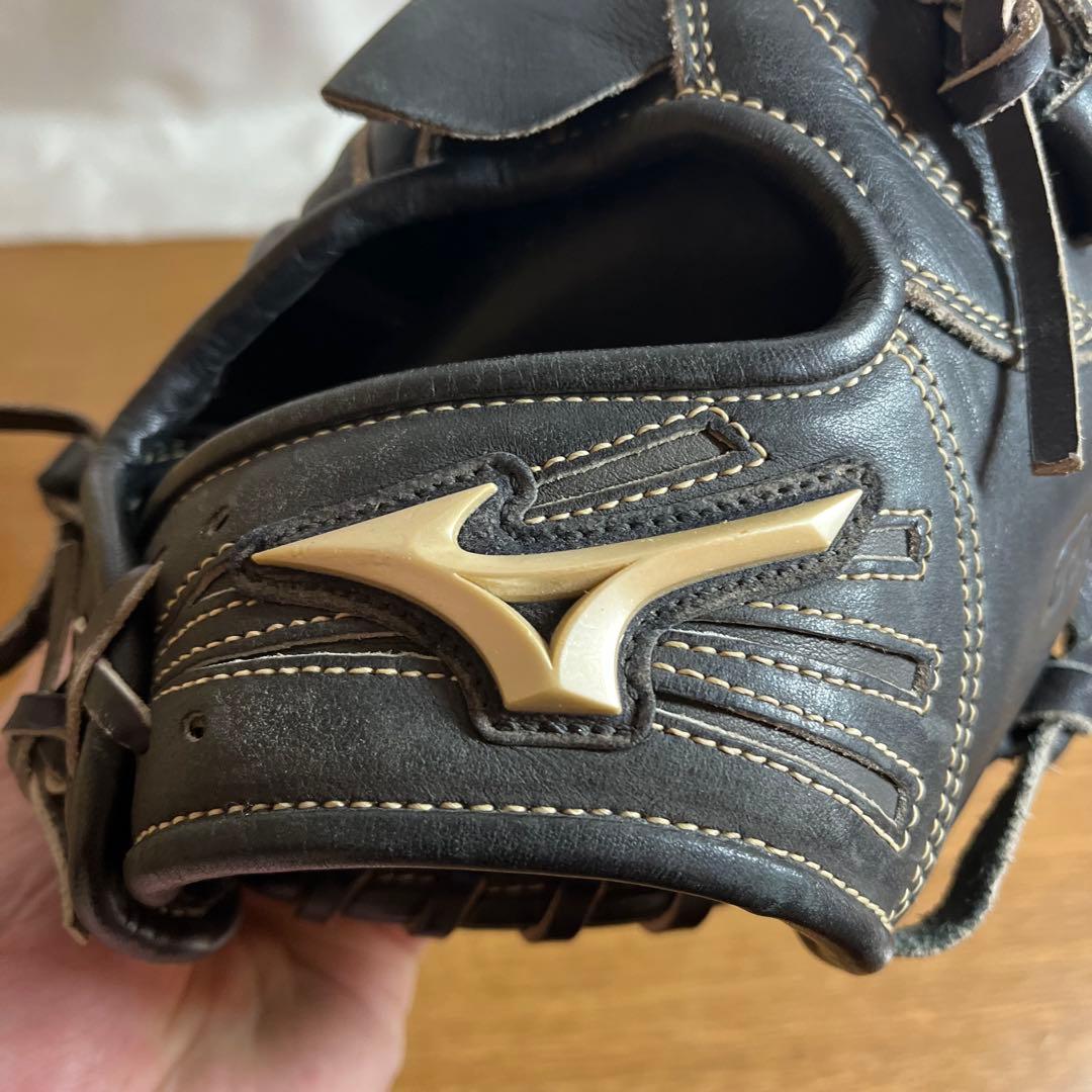 ミズノ グローバルエリート 一般軟式 グローブ グラブ 投手用 良品
