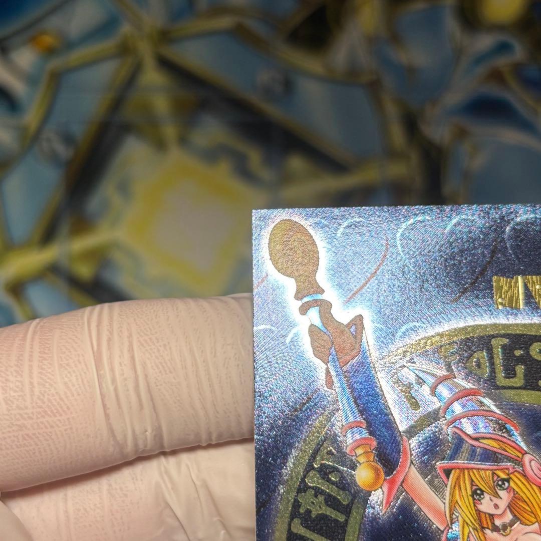 【美品-極美品】遊戯王　ブラックマジシャンガール　DDM ブルー　レリーフ
