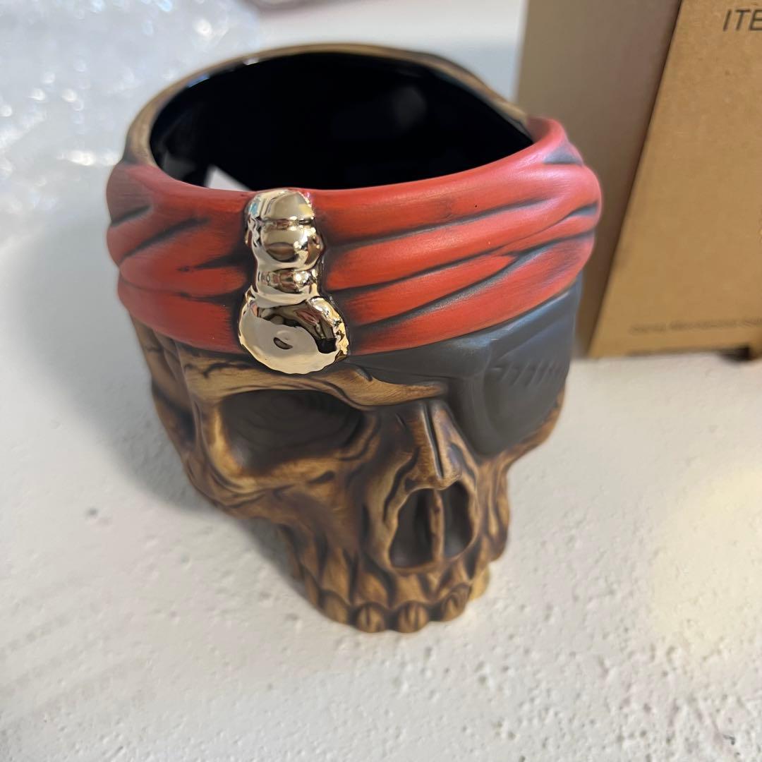 ディズニーパークス ビークアンドバレル 海賊スカル　カップ　パイレーツ