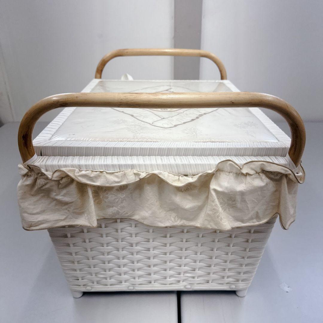 レトロ ベビー 収納 バスケット 籠 カゴ ボックス 衣類ケース ベビー用品