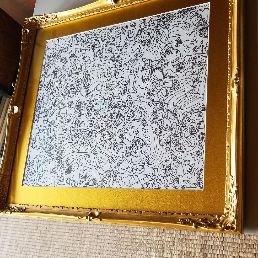 絵画、じっくりと見ると不思議な気持ち