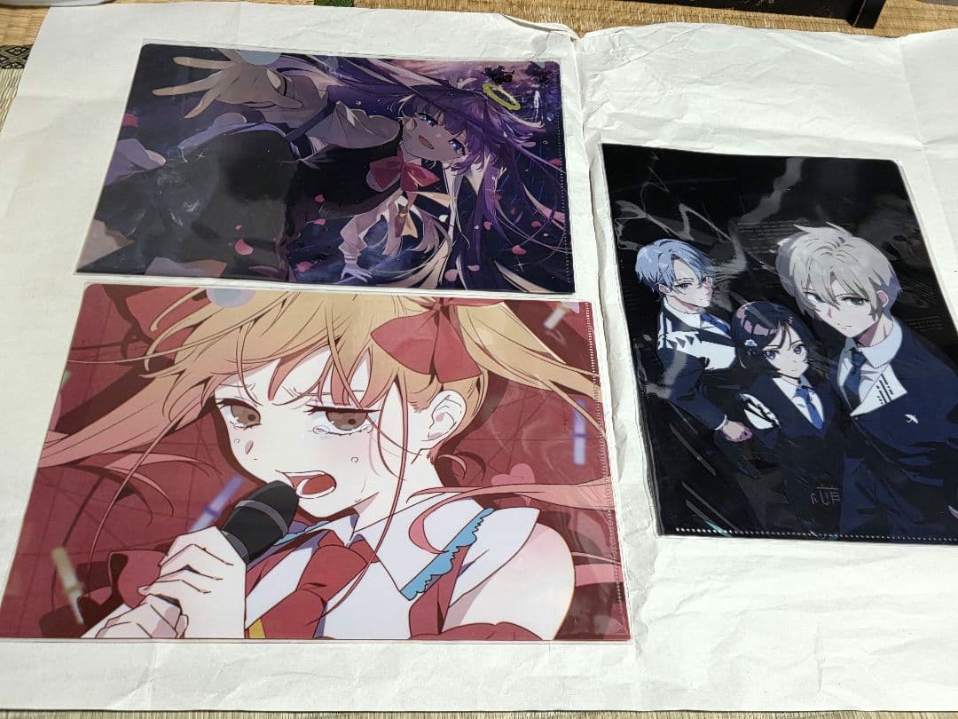 ツユ　クリアファイル　まとめ売り　あのバス　泥分　やぱ雨