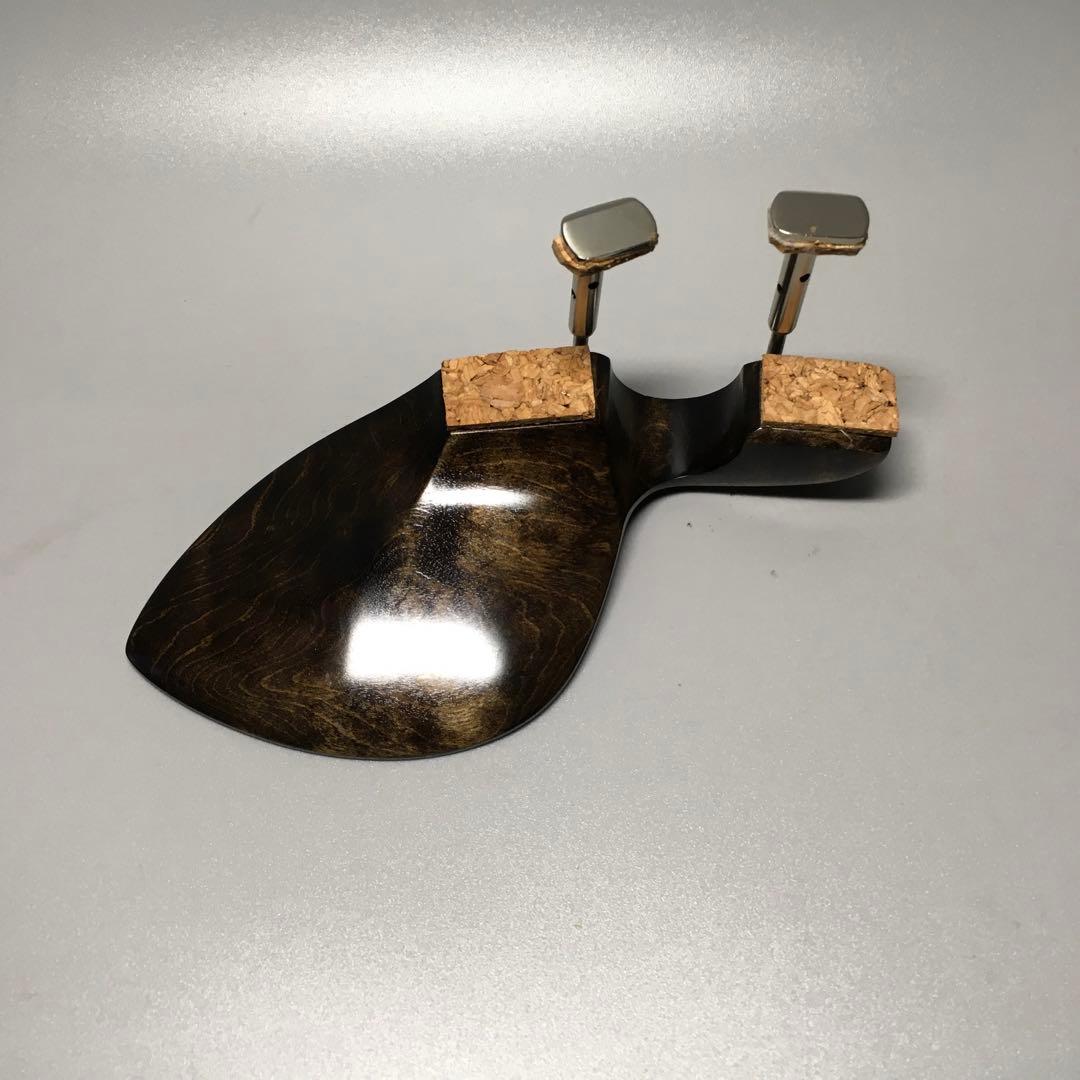 バイオリン顎当て　楓黒漆染め　クローソン　工芸会正会員の製作アイテム