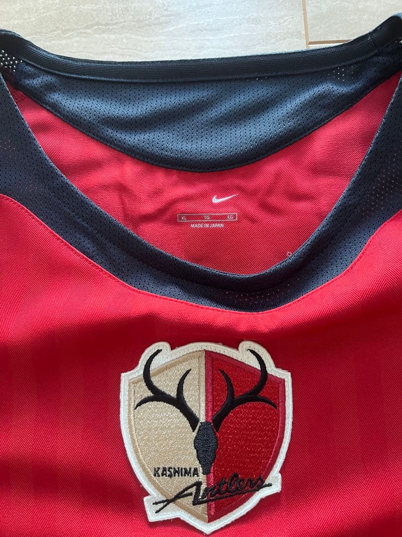 選手支給用　長袖ユニフォーム　鹿島アントラーズ　2006？　サイン入さ