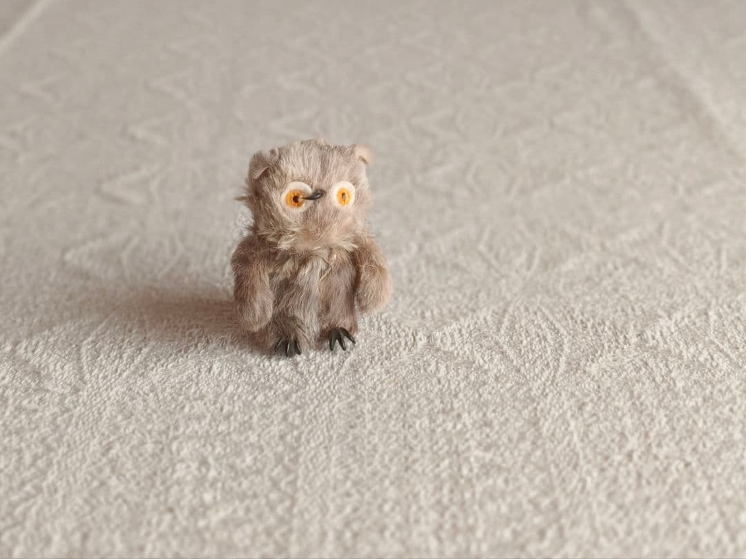 * vintage owl ❀ * もふもふ フクロウさん