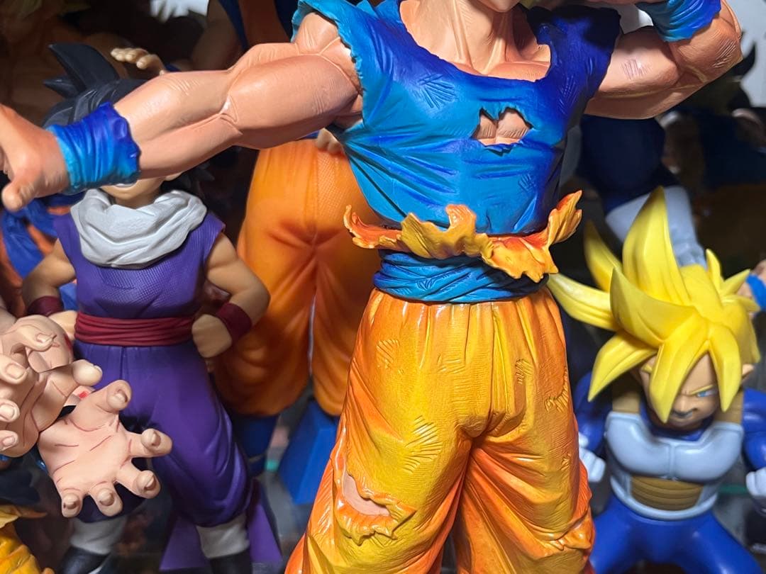 し*く様 ドラゴンボール 孫悟空 フィギュア 超サイヤ人 一番くじ D賞 リペイ