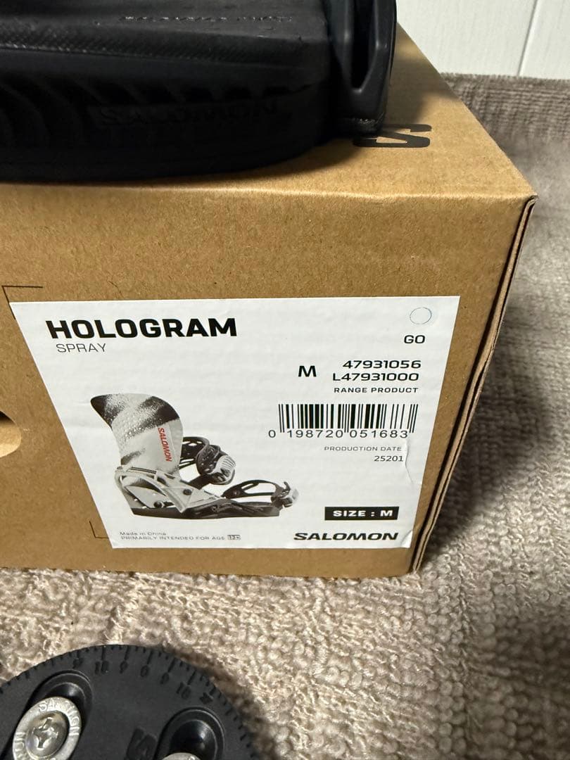 25-26 SALOMON HOLOGRAM ビンディング M