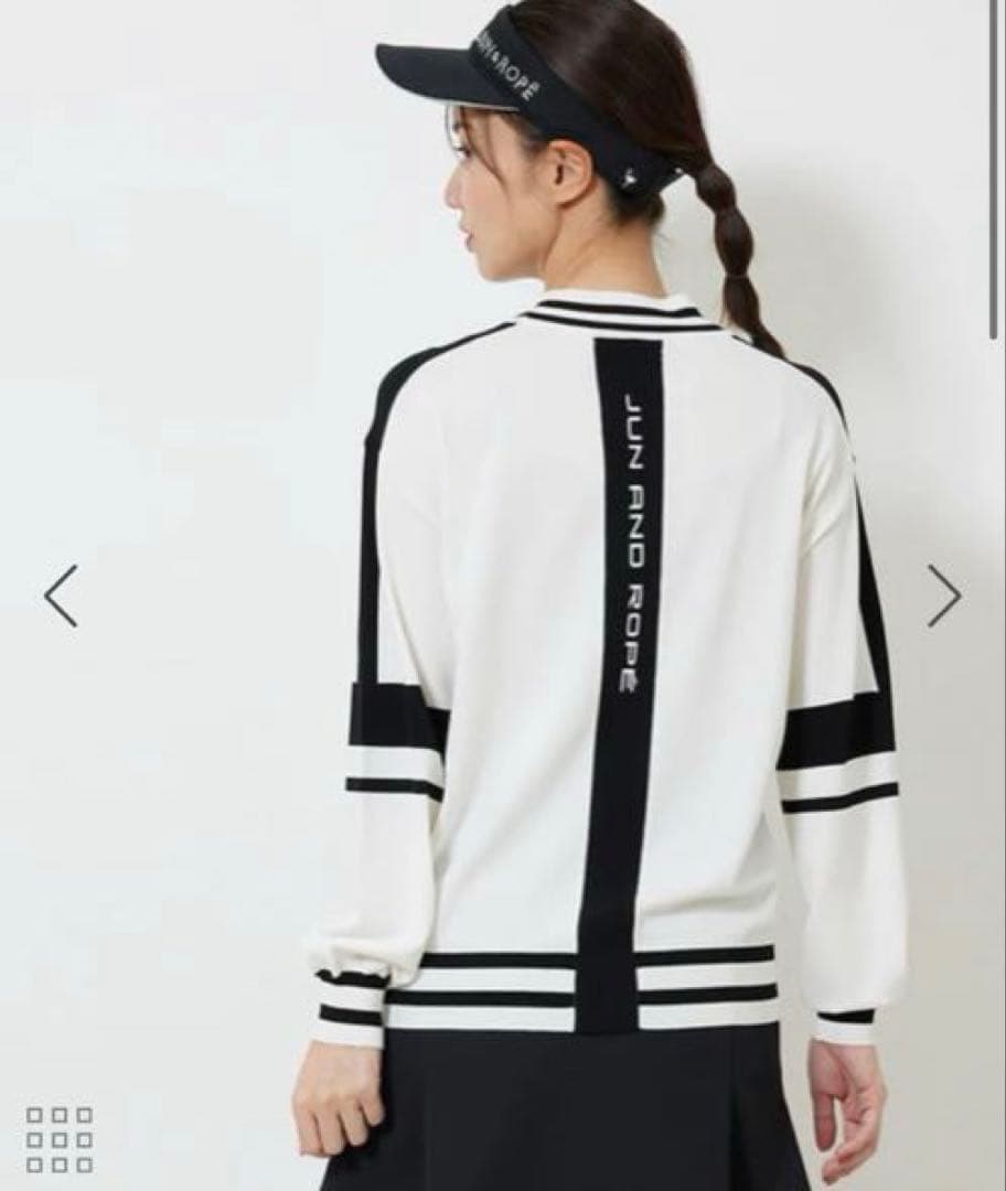 ジュンアンドロペ セットアップ　スカート　春ゴルフ