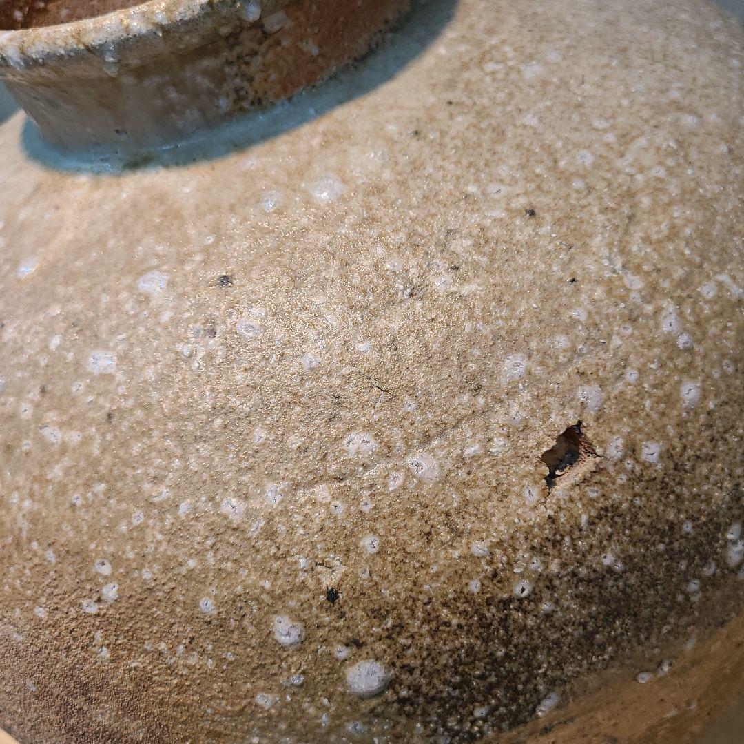 信楽焼 谷穹作 信楽壷 径1尺1.5寸（約35cm） 共箱なし 本物保証