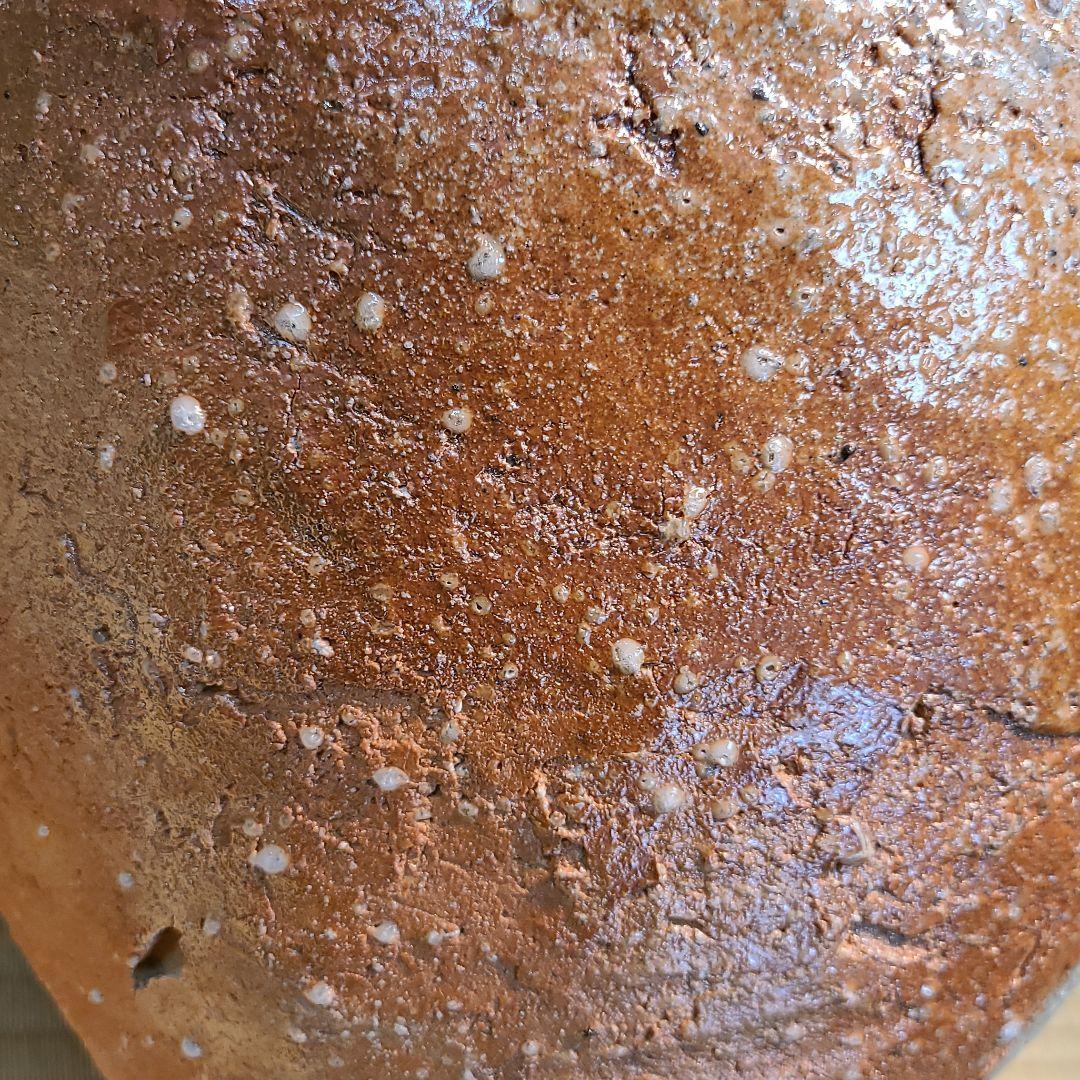 信楽焼 谷穹作 信楽壷 径1尺1.5寸（約35cm） 共箱なし 本物保証