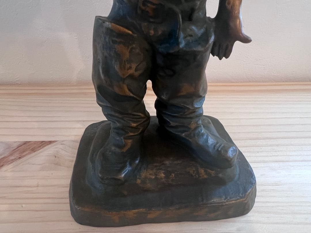 北村　西望 　天真爛漫　『将軍の孫』」　ブロンズ