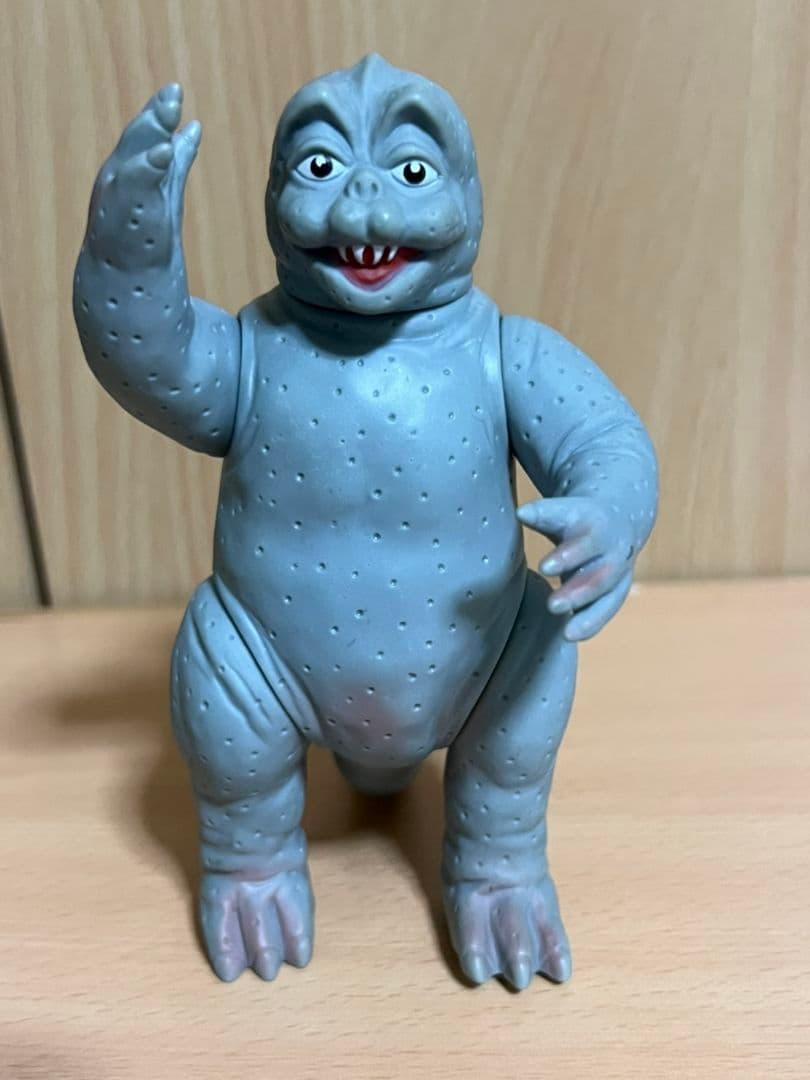 ☆ゴジラシリーズ☆バンダイソフビ☆ミニラ1991タグ別☆