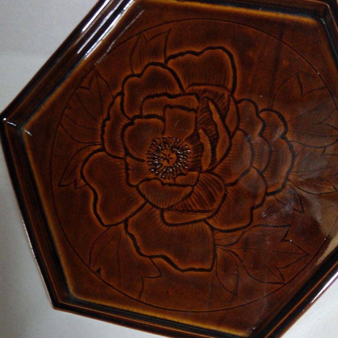 九谷焼、菓子皿です。