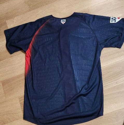 ミズノ公式 侍ジャパン レプリカユニフォーム無地(背番号無) ビジタータイプ L