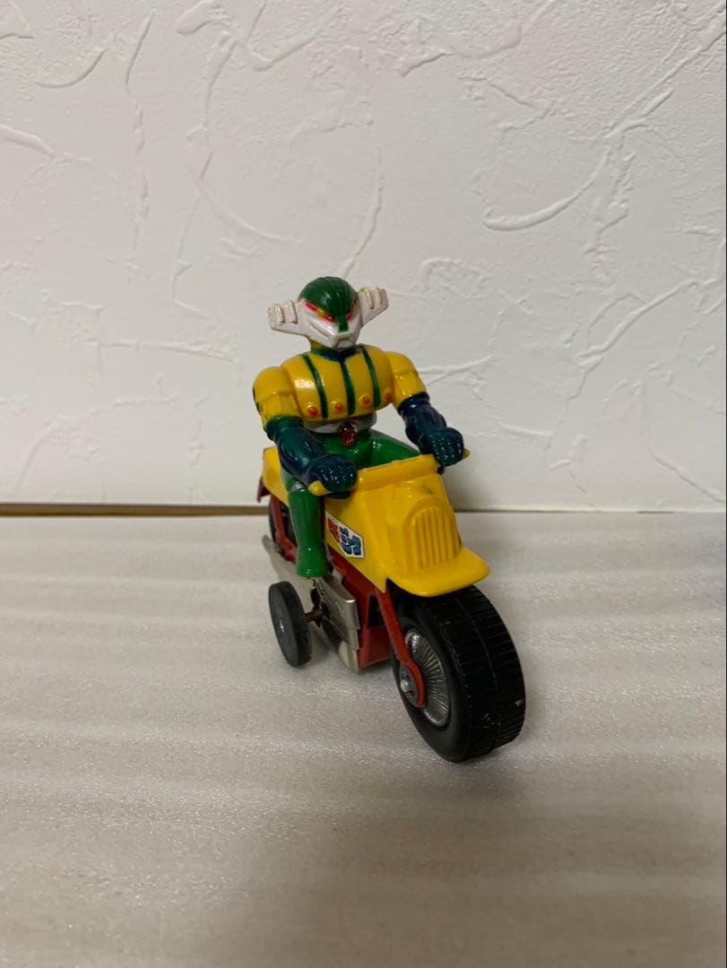 ⚠️レア　鋼鉄ジーグ　オートバイ　当時物