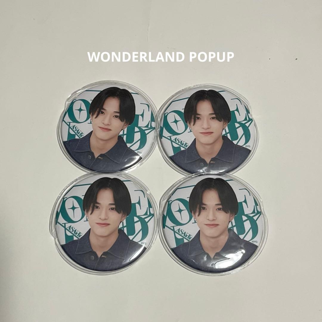 treasure アサヒ 缶バッジ