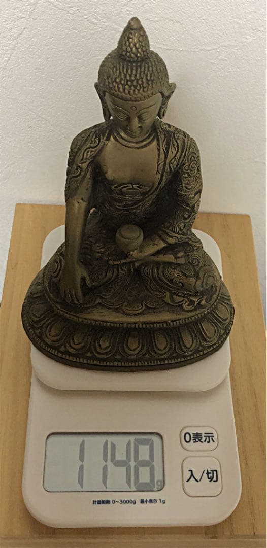 ［中国古玩仏像］・古い仏像 　チベット仏　極細工