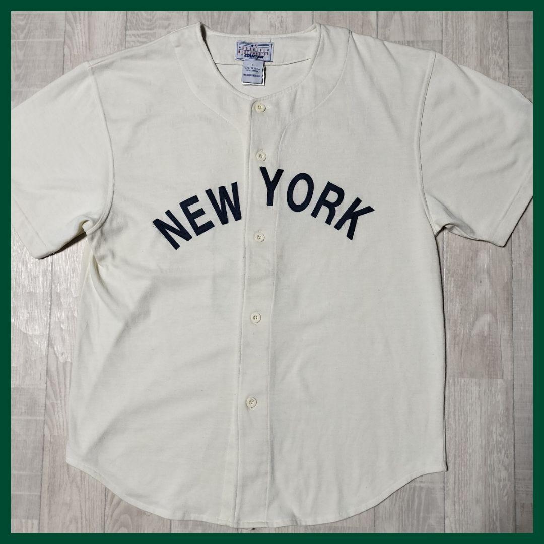 MLB『ニューヨークヤンキース』【ベーブ・ルース】スターター製！ユニフォーム・L