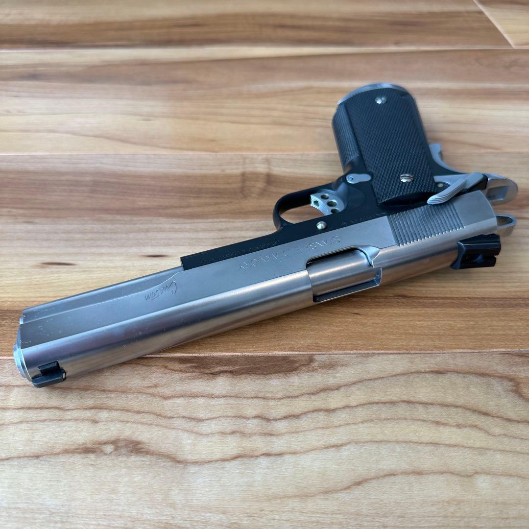 WA　FBIビューローBUREAU)ロングスライド 6in S/Bツートンモデル