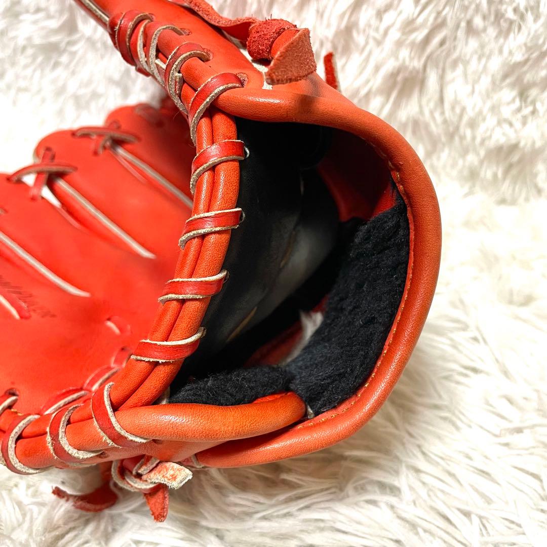 【極美品】ZETT ファインキャッチ II 左投げ用 グローブ グラブ 本革