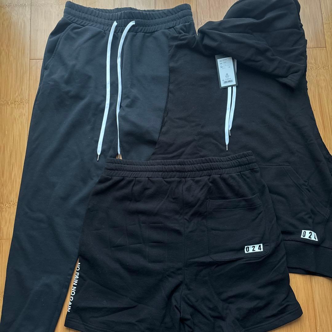 NOPAIN NO GAINトレーニングウェア3点セット