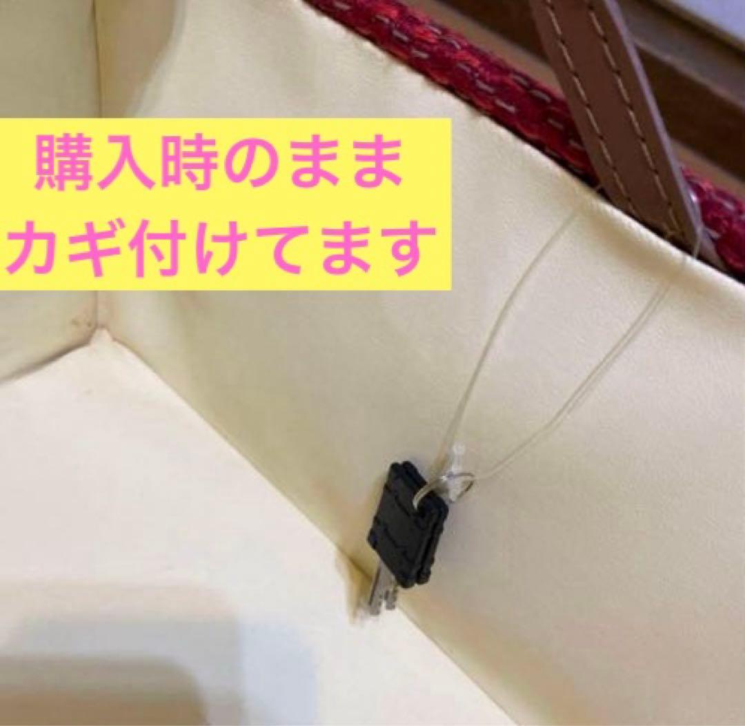 HANAism赤 可愛いトランク型キャリーケースキャリーバッグスーツケース中型M