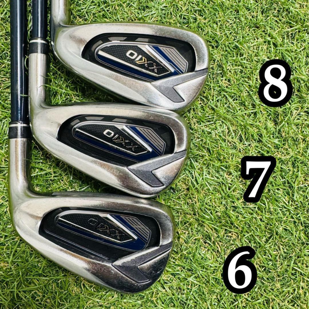 【良品】12代目ゼクシオ XXIO12 メンズアイアンセット 7本 SR